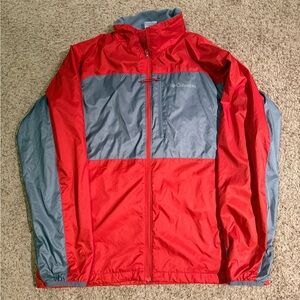 Columbia Men’s Fleece Lined Windbreaker Jacket Size L